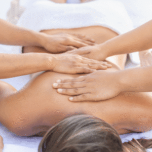 Four hand massage