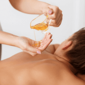 Hot oil massage