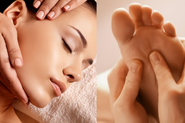 Head and foot massage